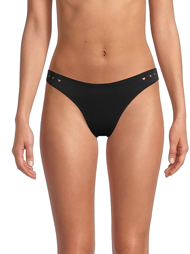 Linda Laser-Cut Bikini Bottom