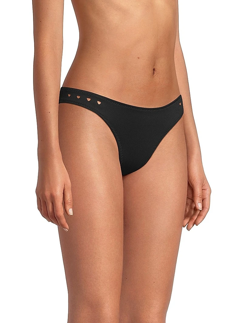 Linda Laser-Cut Bikini Bottom