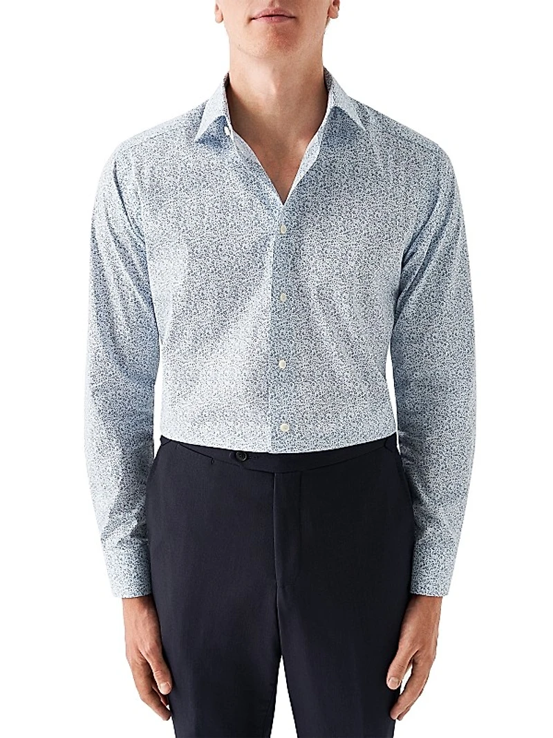 Slim-Fit Floral Shirt
