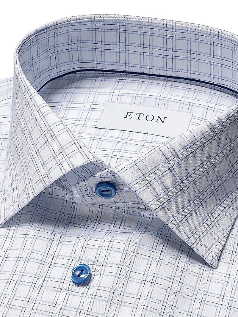 Slim-Fit Checked Shirt