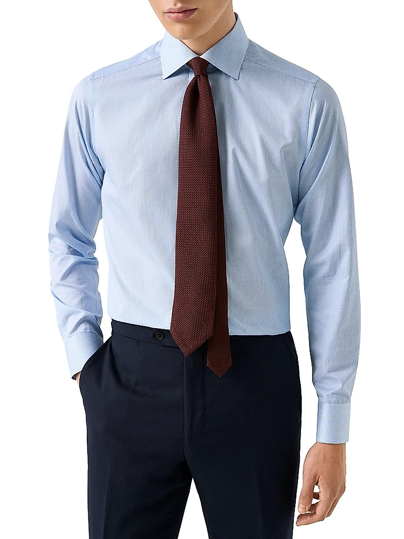 Slim-Fit Striped Shirt