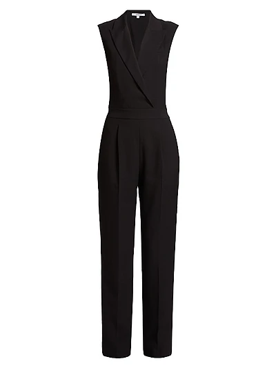 Merrill Sleeveless Blazer Jumpsuit