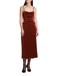 Brisha Tiered Midi-Dress