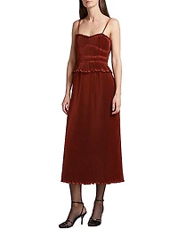 Brisha Tiered Midi-Dress