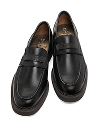 Leather Penny Loafers