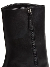 Raffaela 90MM Leather Booties