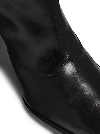 Raffaela 90MM Leather Booties