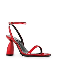 Angel E 90MM Leather Sandals