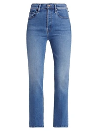 Tripper High-Rise Straight-Leg Jeans