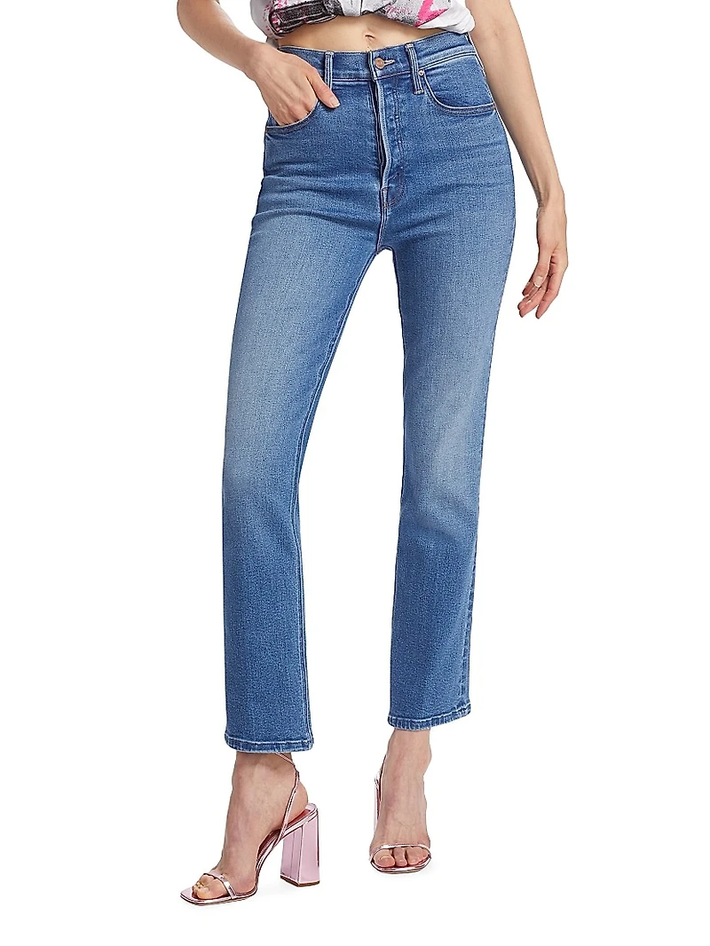 Tripper High-Rise Straight-Leg Jeans