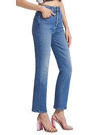 Tripper High-Rise Straight-Leg Jeans