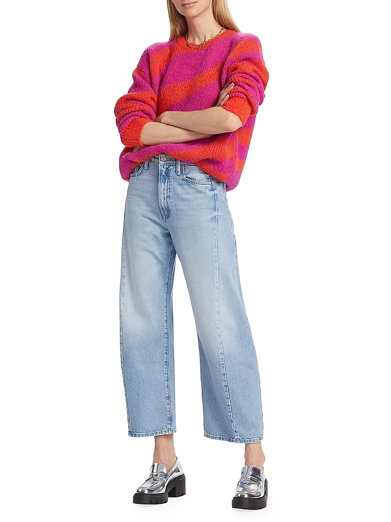 The Half Pipe High-Rise Straight-Leg Ankle Jeans