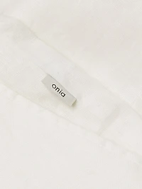 Linen Flat-Front Trousers