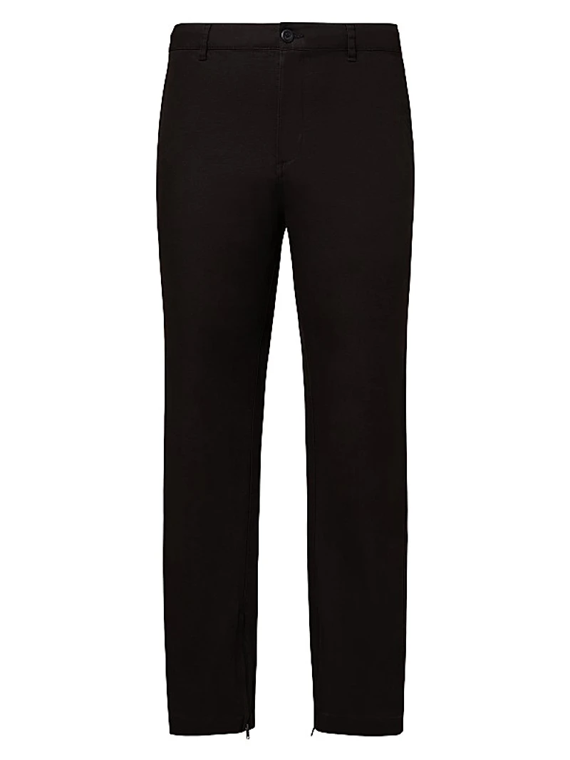 Stretch Cotton-Blend Pants