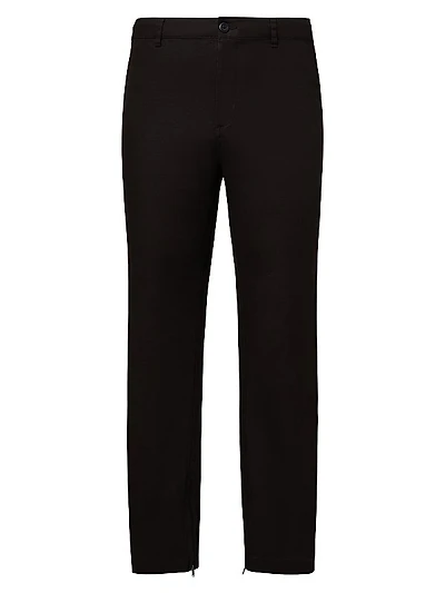 Stretch Cotton-Blend Pants