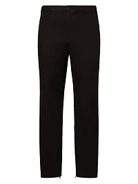 Stretch Cotton-Blend Pants