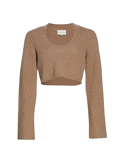 Chante Cashmere Crop Sweater