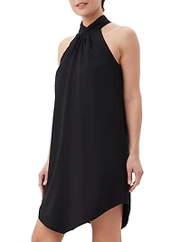 Hiroto Halterneck Minidress