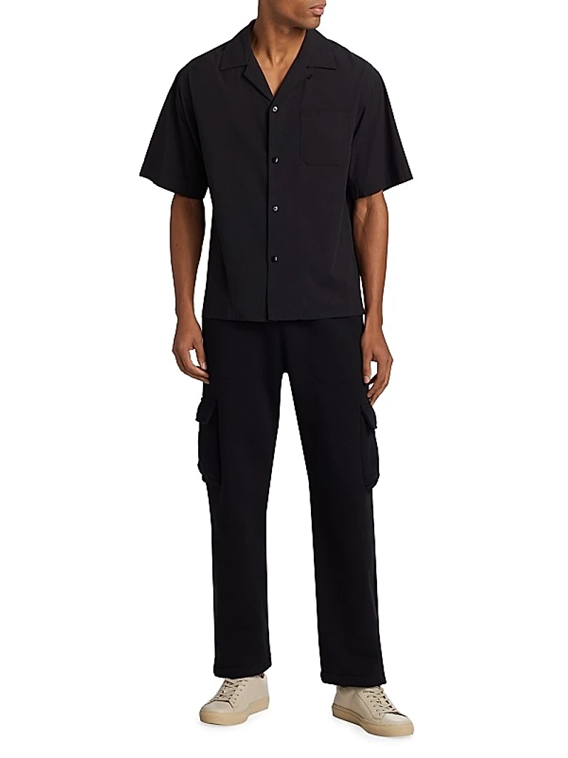 Camp Collar Short-Sleeve Shirt