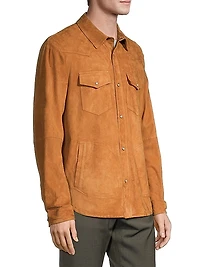 Ultrasoft Suede Overshirt