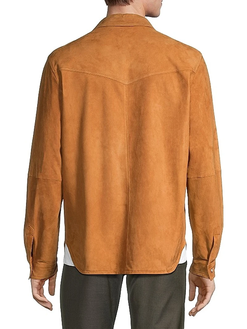 Ultrasoft Suede Overshirt