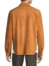 Ultrasoft Suede Overshirt