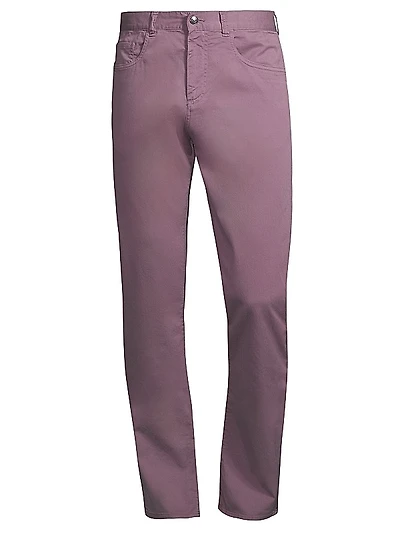 Cotton Sport Slim-Fit Pants