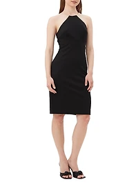 Sora Sleeveless Halterneck Minidress
