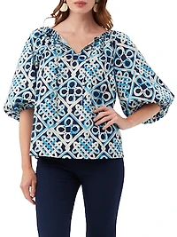 Vista Las Palmas Arabesque Top