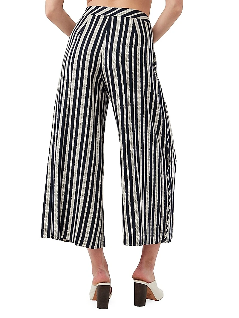 Seabay Striped Culotte Pants