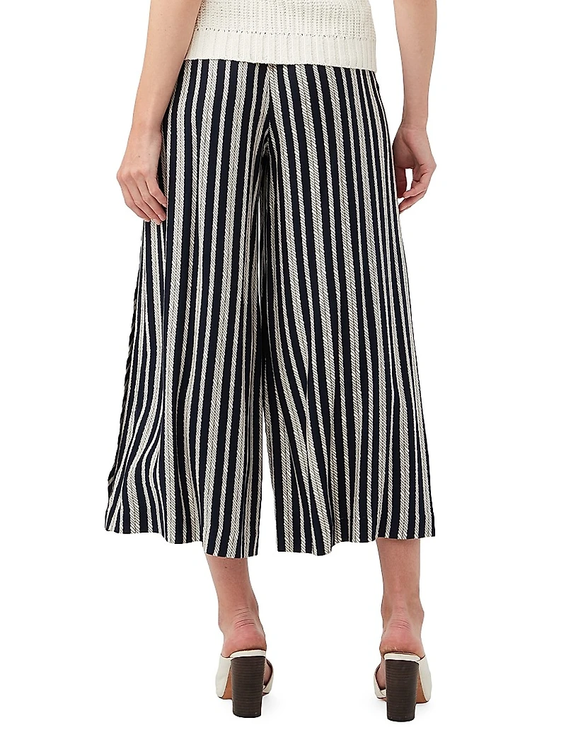 Seabay Striped Culotte Pants