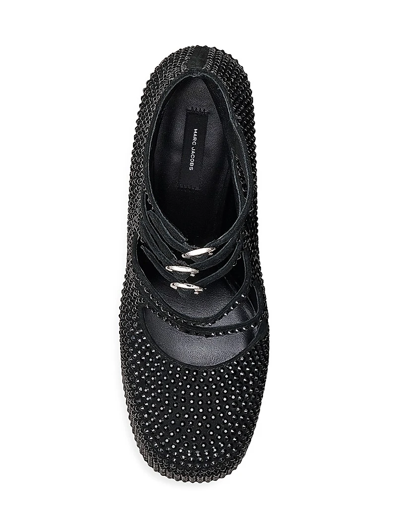 160MM The Rhinestone Kiki Ankle Boots