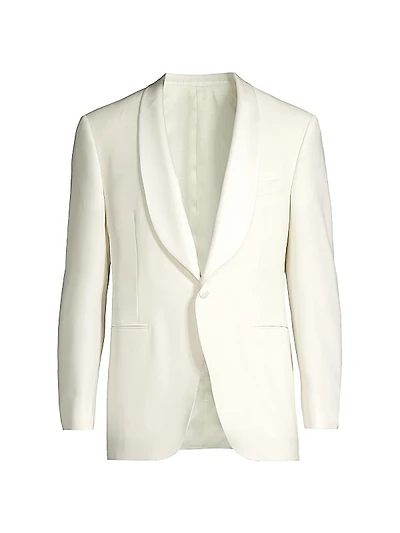 Venezia Wool One-Button Dinner Jacket