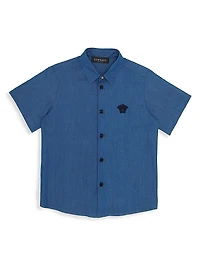 Little Boy's & Boy's Short-Sleeve Shirt