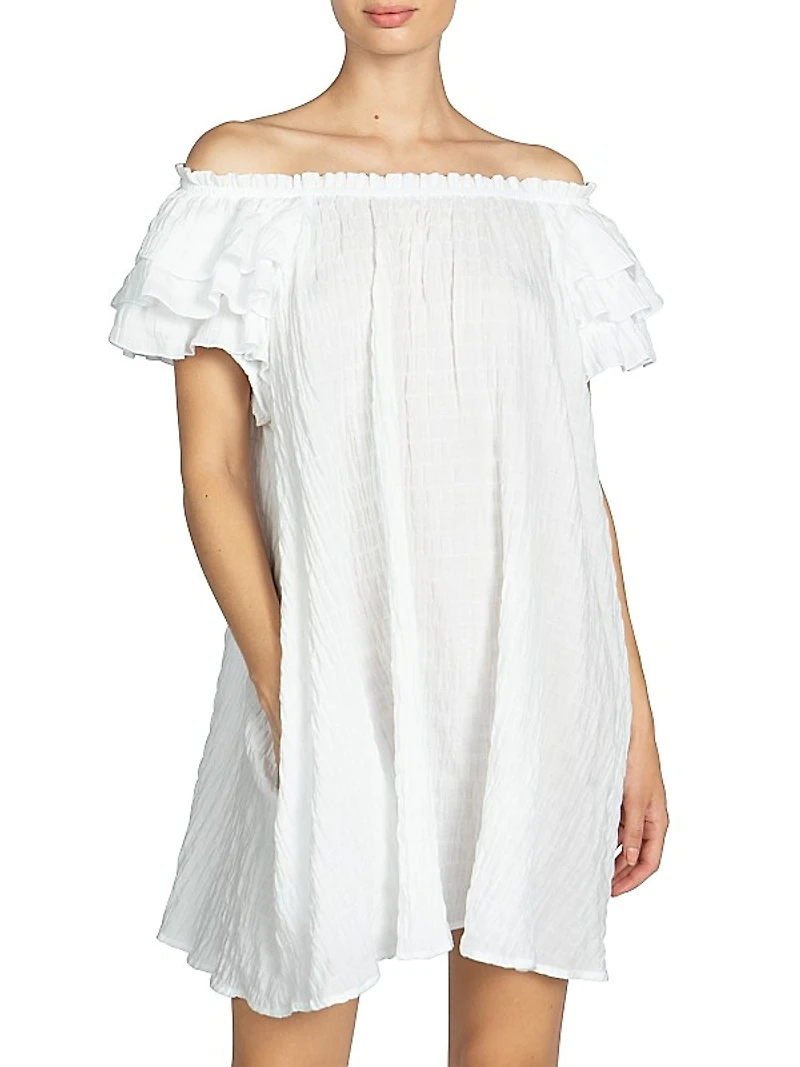Fiona Off-The-Shoulder Minidress