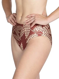 Romy High-Waist Bikini Bottom