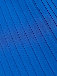 Skye One-Shoulder Pleated Gown