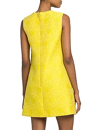 Floral Embroidered Shift Dress