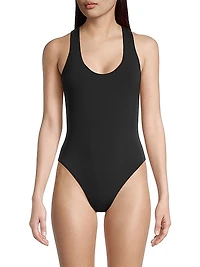 Ava Scoopneck One-Piece Swimsuit