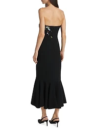 Juniper Strapless Paillette Strapless Dress