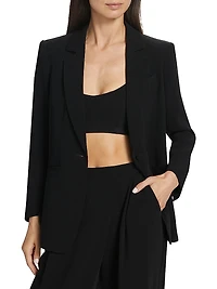 Karlie Crepe Blazer