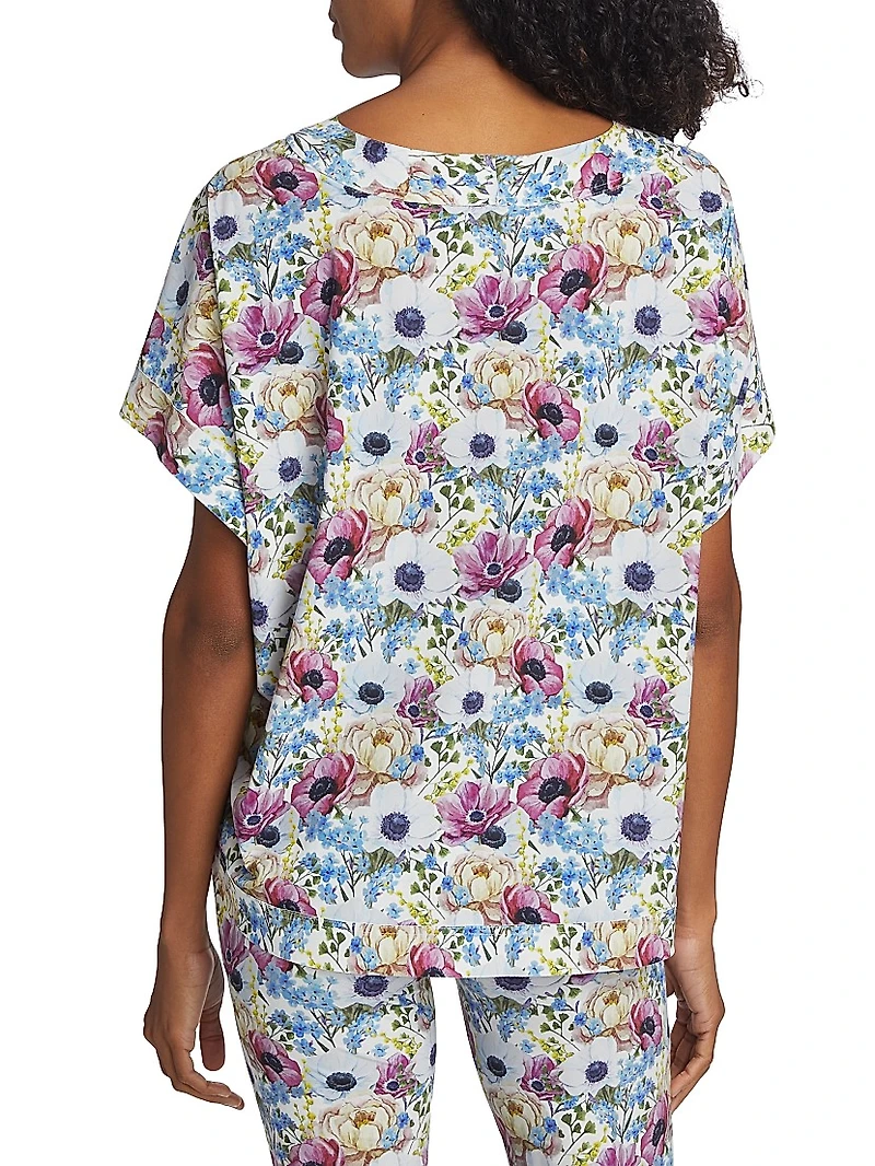 Gretchen Floral Jersey Tee