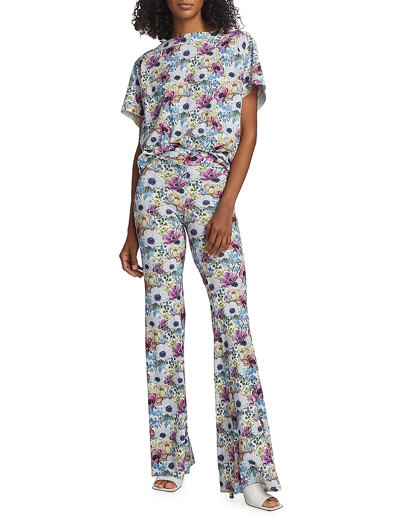 Gretchen Floral Jersey Tee