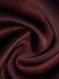 Fluid Bias-Cut Satin High-Rise Trousers