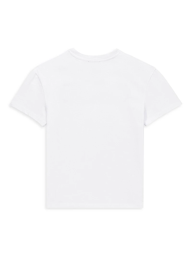 Little Boy's & Logo T-Shirt