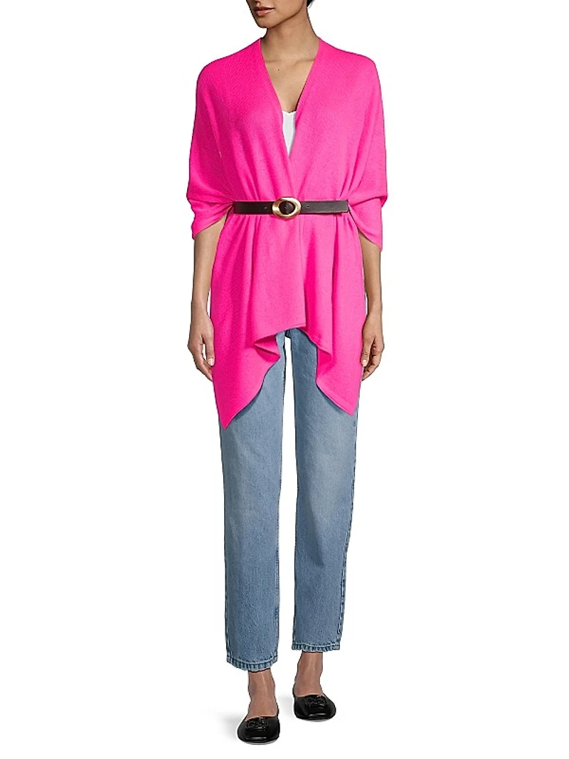 Terri Cashmere Wrap Cardigan