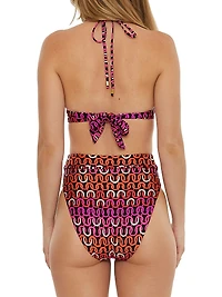 Echo Chain Halter Bikini Top