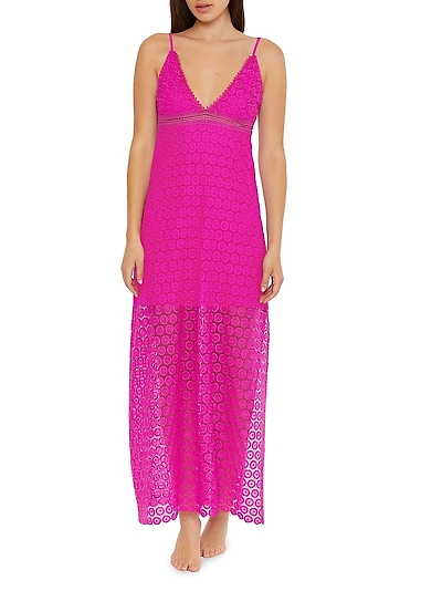 Dotti Embroidered Maxi Dress