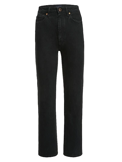 Abigail Mid-Rise Straight Jeans