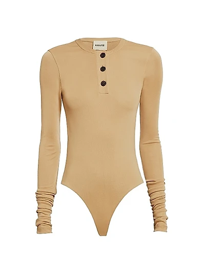 Janelle Long-Sleeve Bodysuit